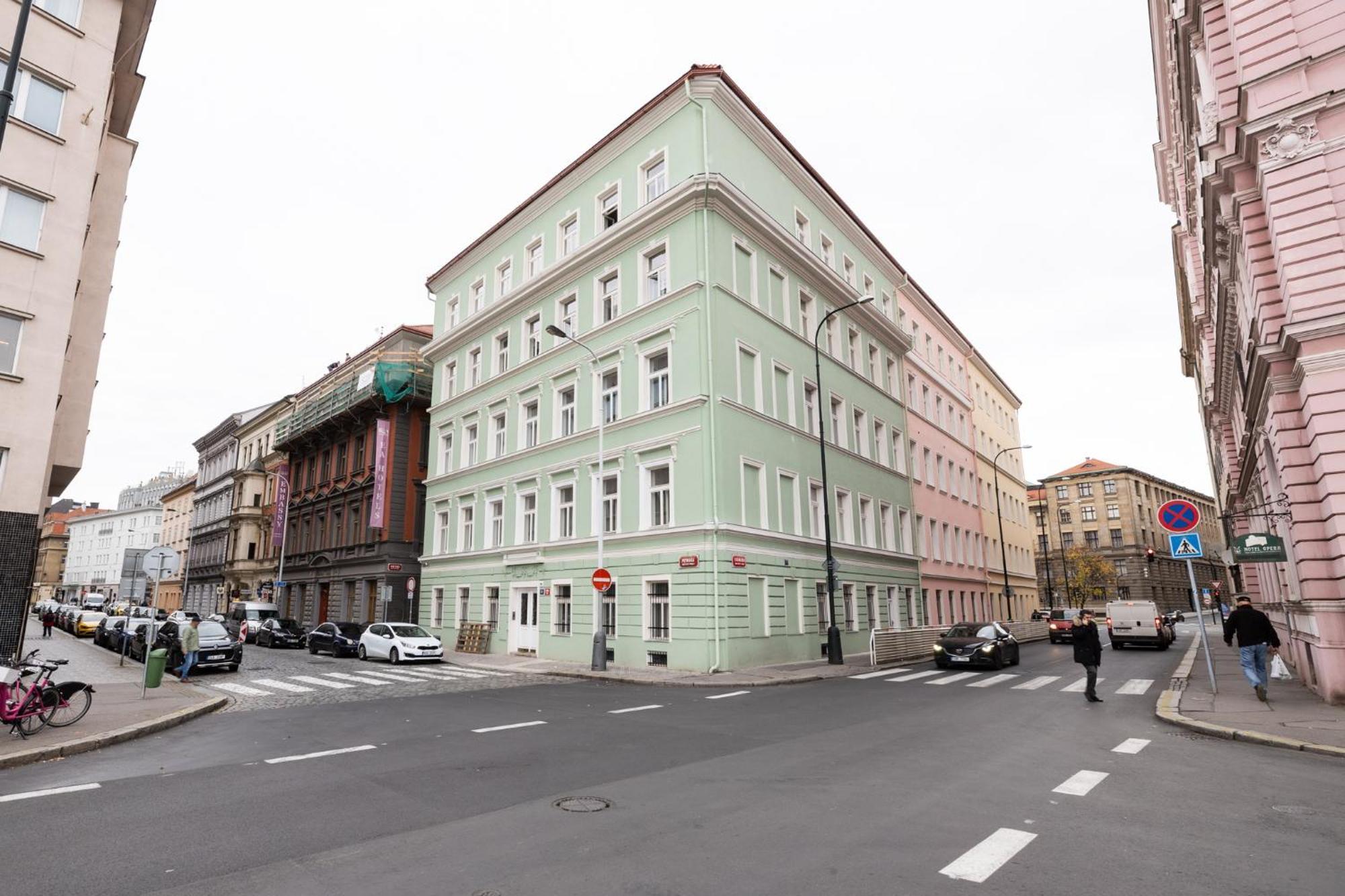Apartment Petrska Praha Eksteriør bilde
